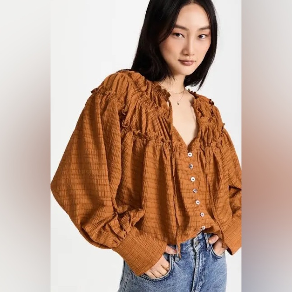 Free People Hailey Blouse